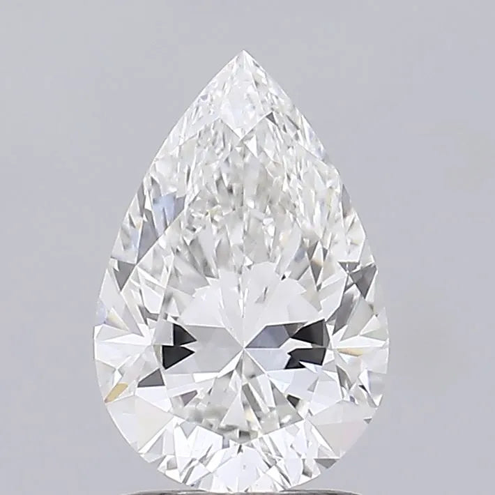 1.50ct Pear Lab Grown Diamond (Colour F, Clarity VVS2, IGI Certified)