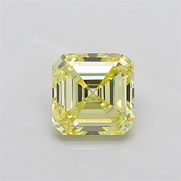 1.51ct Asscher Lab Grown Diamond (Colour Fancy Yellow, Clarity VVS2, IGI Certified)