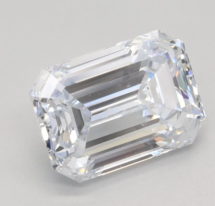 1.51ct Emerald Lab Grown Diamond (Colour G, Clarity VS1, IGI Certified)