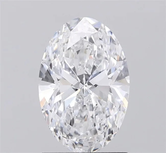 1.51ct Oval Lab Grown Diamond (Colour D, Clarity VVS2, IGI Certified)