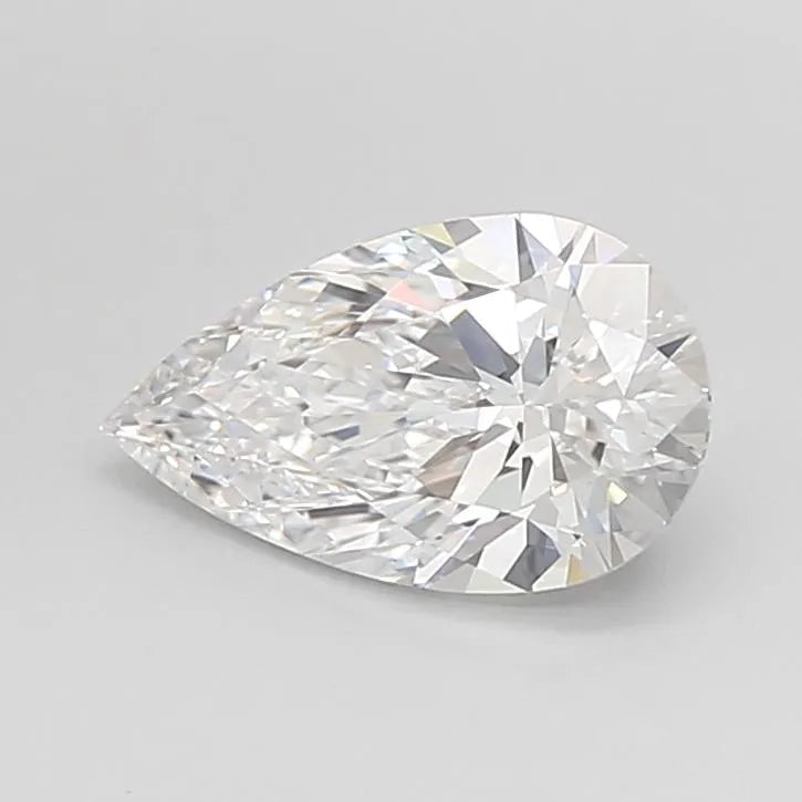 1.51ct Pear Lab Grown Diamond (Colour D, Clarity IF, Cut EX, IGI Certified)