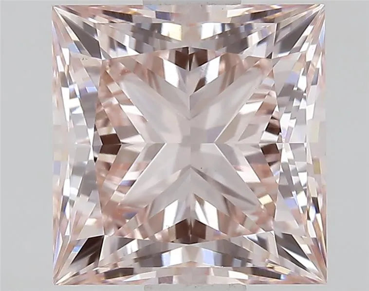 1.51ct Princess Lab Grown Diamond (Colour Fancy Pink, Clarity VS1, IGI Certified)