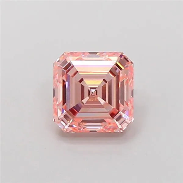 1.52ct Asscher Lab Grown Diamond (Colour Fancy Intense Pink, Clarity VVS2, IGI Certified)