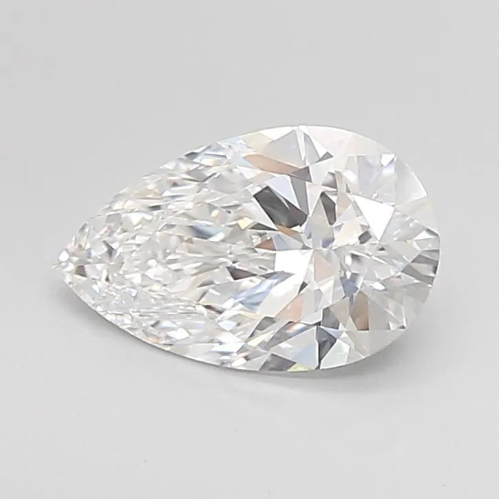 1.53ct Pear Lab Grown Diamond (Colour D, Clarity IF, Cut EX, IGI Certified)
