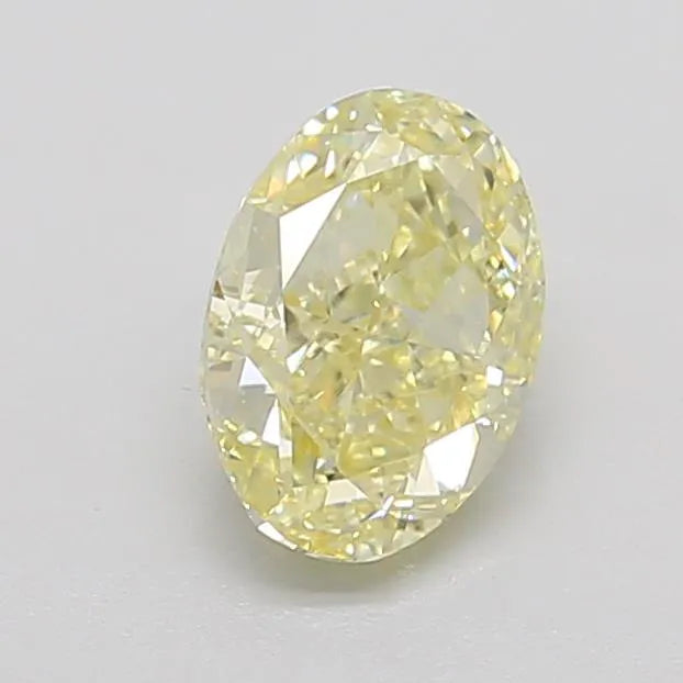 1.55ct Oval Lab Grown Diamond (Colour Fancy Yellow, Clarity VS1, IGI Certified)