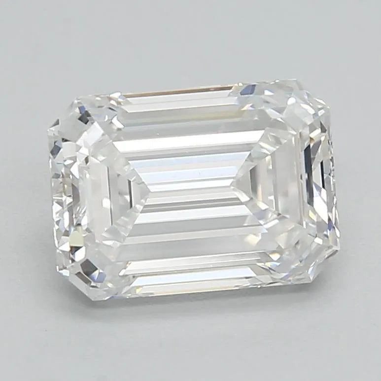 1.59ct Emerald Lab Grown Diamond (Colour E, Clarity VVS1, IGI Certified)