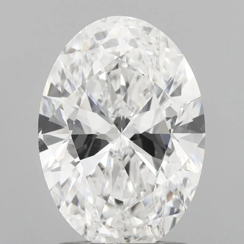 1.60ct Oval Lab Grown Diamond (Colour E, Clarity VVS2, IGI Certified)