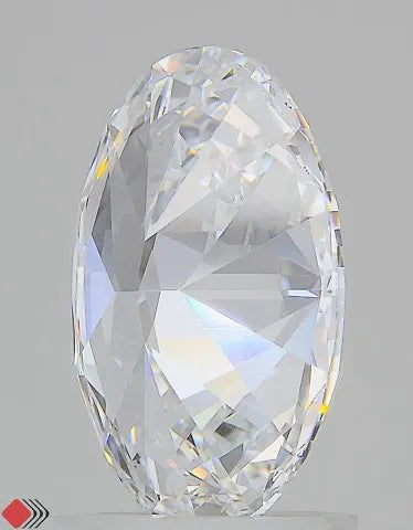 1.64ct Oval Lab Grown Diamond (Colour D, Clarity VVS1, IGI Certified)