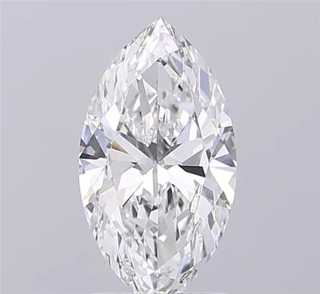 1.65ct Marquise Lab Grown Diamond (Colour D, Clarity IF, IGI Certified)
