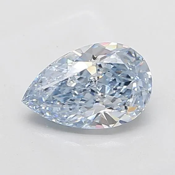 1.69ct Pear Lab Grown Diamond (Colour Fancy Blue, Clarity VVS2, IGI Certified)