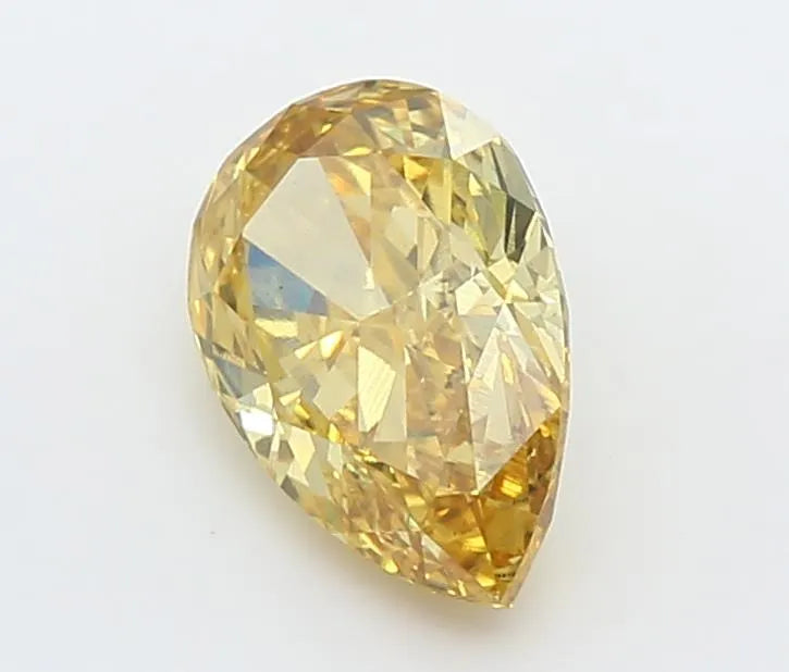 1.70ct Pear Lab Grown Diamond (Colour Fancy Vivid Yellow, Clarity VS1, IGI Certified)