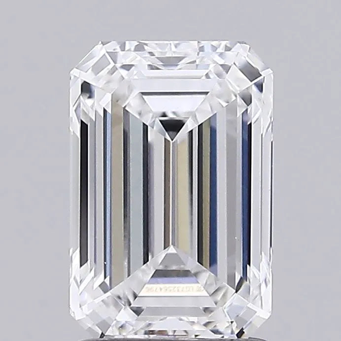 1.72ct Emerald Lab Grown Diamond (Colour D, Clarity VS1, IGI Certified)