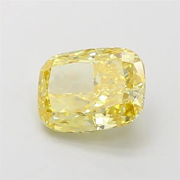 1.80ct Cushion modified Lab Grown Diamond (Colour Fancy Intense Yellow, Clarity VVS2, IGI Certified)
