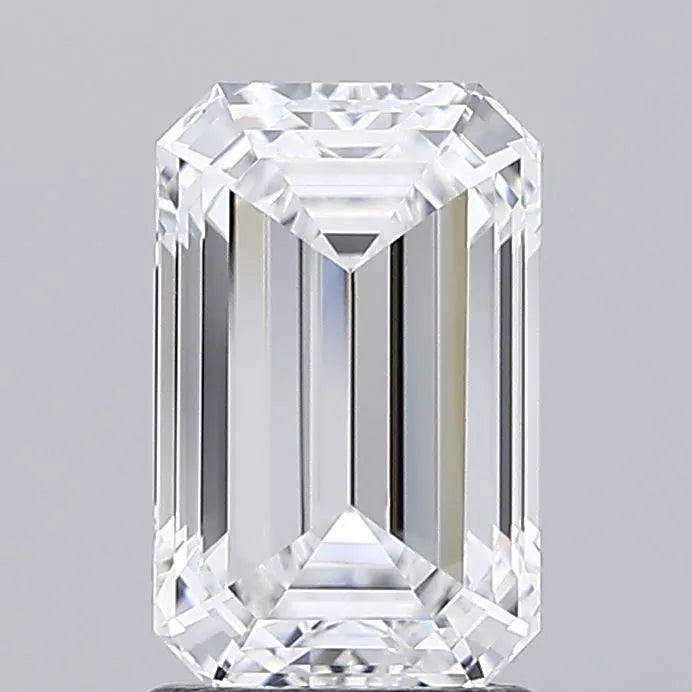 1.81ct Emerald Lab Grown Diamond (Colour D, Clarity VVS1, IGI Certified)