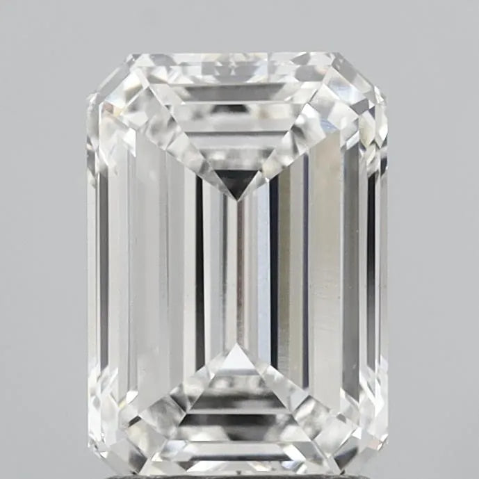 1.82ct Emerald Lab Grown Diamond (Colour F, Clarity VVS2, IGI Certified)