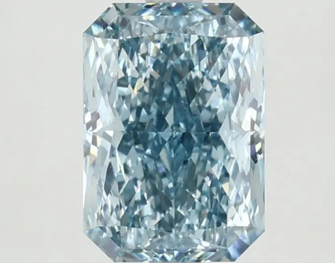 1.82ct Radiant Lab Grown Diamond (Colour Fancy Vivid Blue, Clarity VVS2, IGI Certified)
