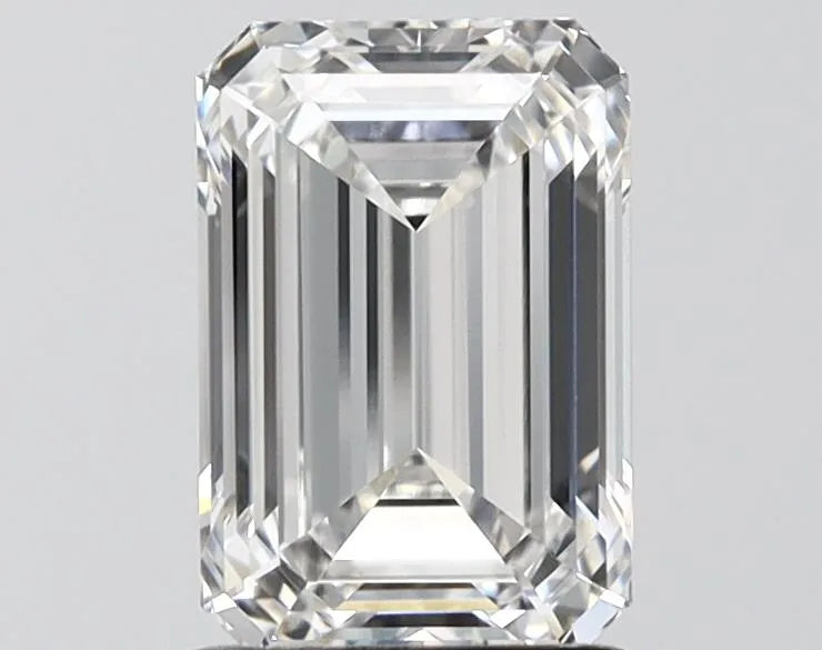 1.83ct Emerald Lab Grown Diamond (Colour F, Clarity IF, IGI Certified)