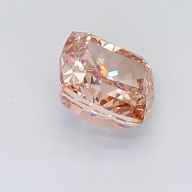 1.85ct Cushion modified Lab Grown Diamond (Colour Fancy Pinkish Brown, Clarity VS1, IGI Certified)