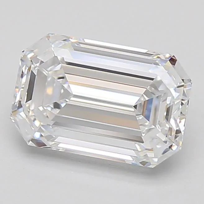 1.85ct Emerald Lab Grown Diamond (Colour D, Clarity VVS1, GIA Certified)