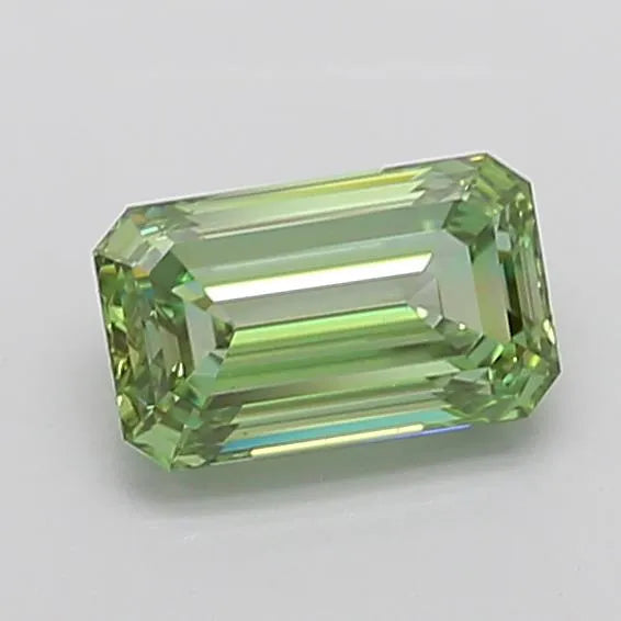 1.90ct Emerald Lab Grown Diamond (Colour Fancy Vivid Green, Clarity VS1, IGI Certified)