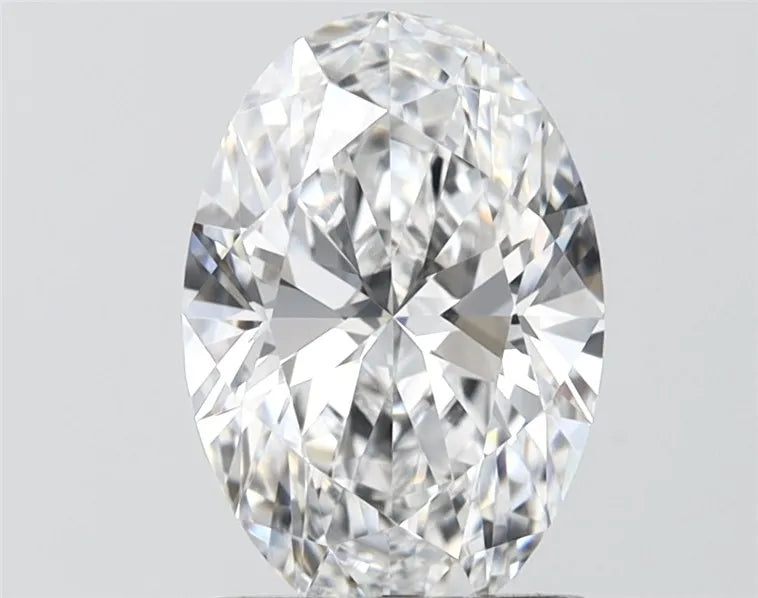 1.93ct Oval Lab Grown Diamond (Colour D, Clarity VVS1, IGI Certified)