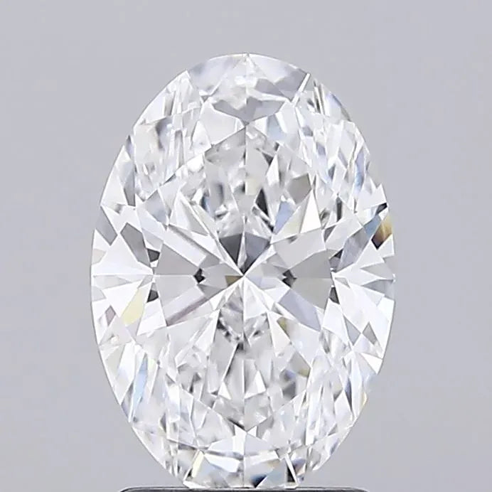 1.94ct Oval Lab Grown Diamond (Colour D, Clarity VVS1, IGI Certified)
