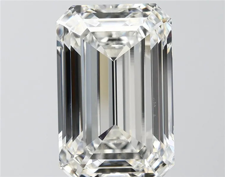 10.01ct Emerald Lab Grown Diamond (Colour G, Clarity VVS2, IGI Certified)