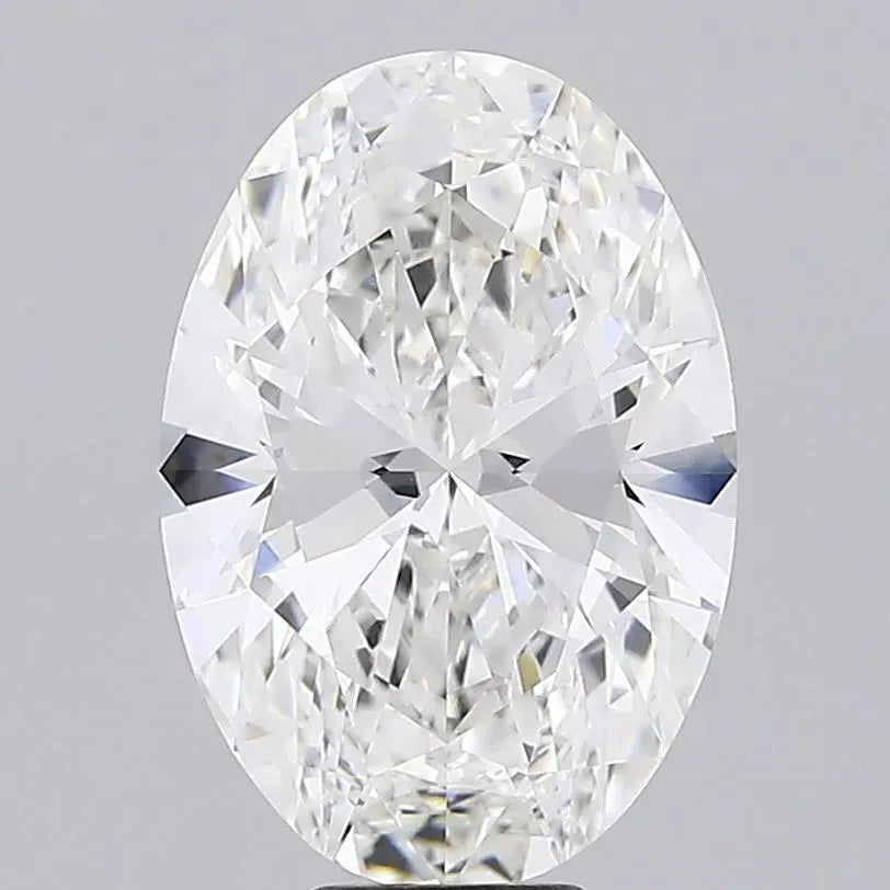 10.02ct Oval Lab Grown Diamond (Colour F, Clarity VVS2, IGI Certified)