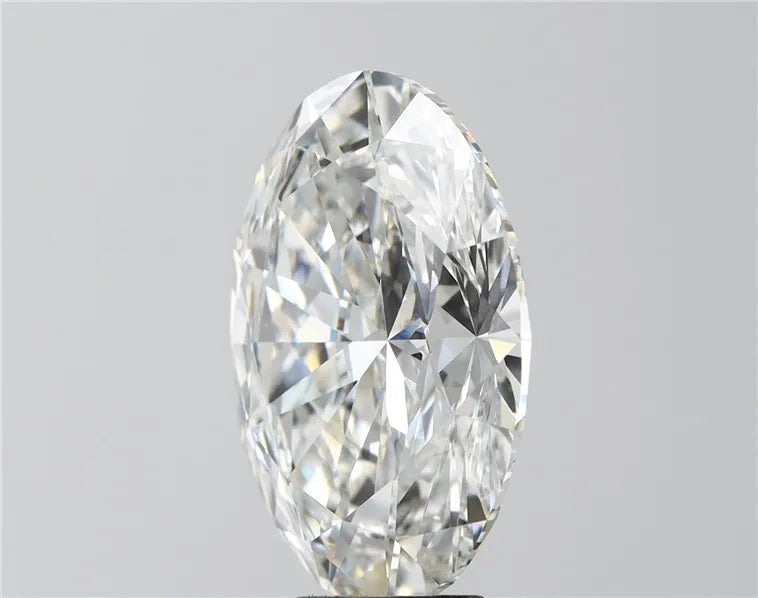 10.04ct Oval Lab Grown Diamond (Colour G, Clarity VVS2, IGI Certified)