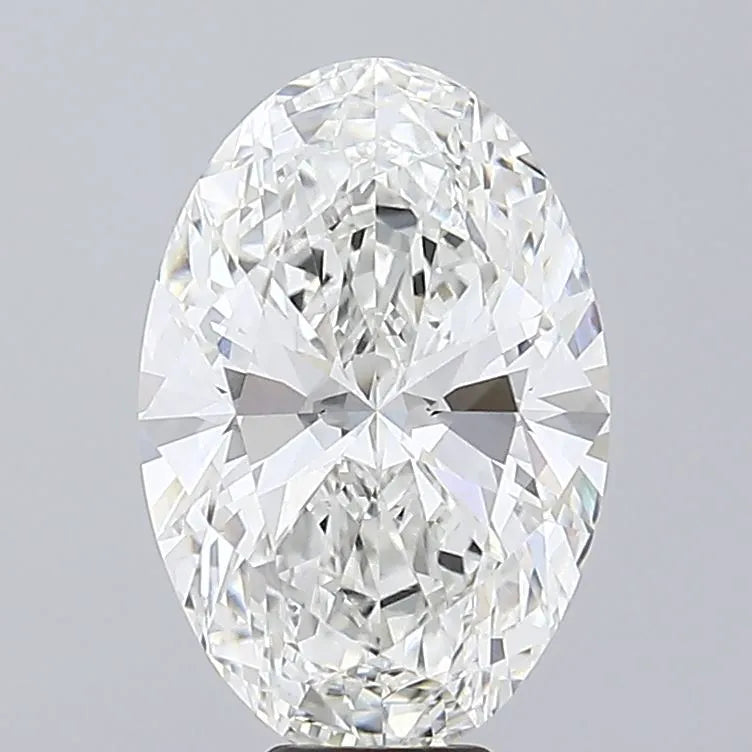 10.09ct Oval Lab Grown Diamond (Colour G, Clarity VVS2, IGI Certified)