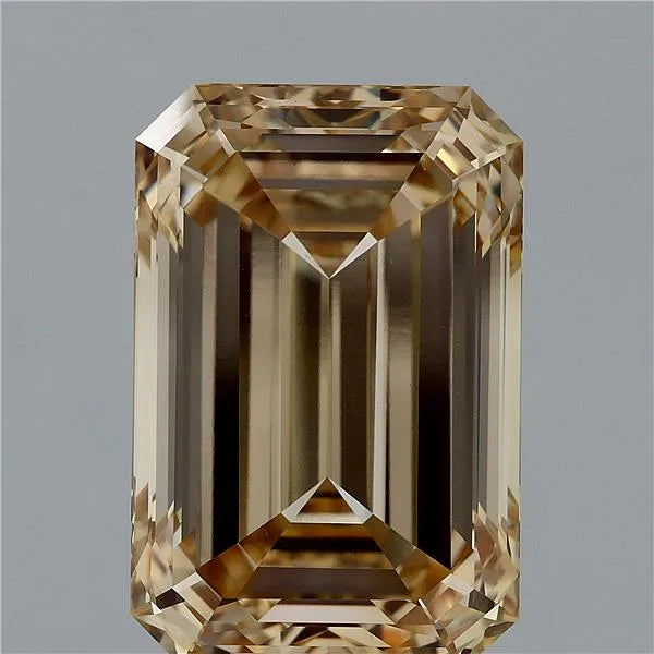 10.23ct Emerald Lab Grown Diamond (Colour Fancy Yellow, Clarity VVS2, IGI Certified)