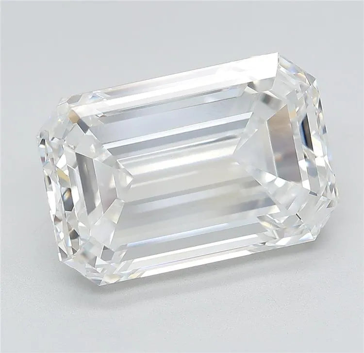 10.63ct Emerald Lab Grown Diamond (Colour E, Clarity VVS2, Cut EX, IGI Certified)
