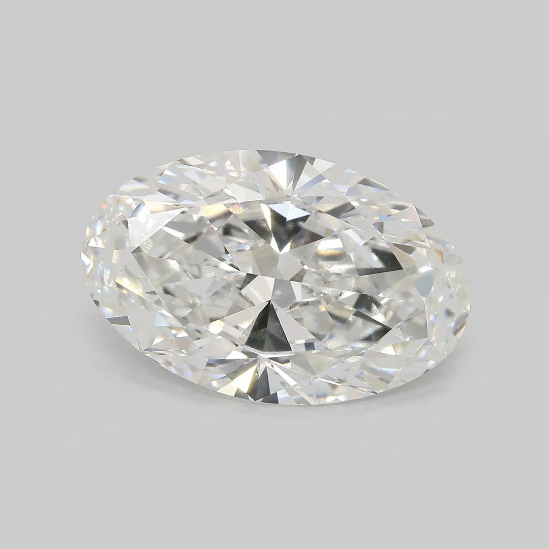 13.94ct Oval Lab Grown Diamond (Colour F, Clarity VVS2, IGI Certified)