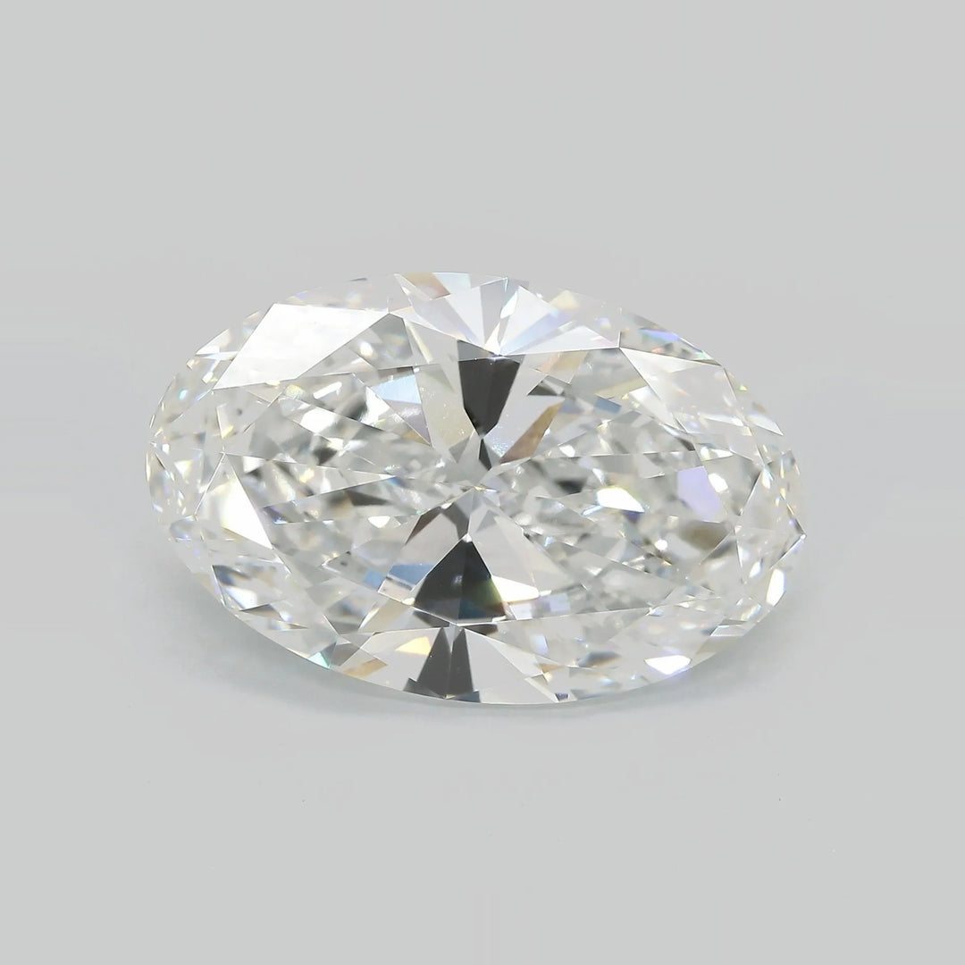 14.20ct Oval Lab Grown Diamond (Colour F, Clarity VVS2, IGI Certified)