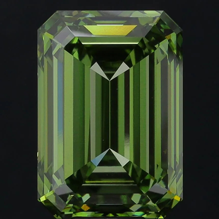 16.39ct Emerald Lab Grown Diamond (Colour Fancy Vivid Green, Clarity VS1, IGI Certified)