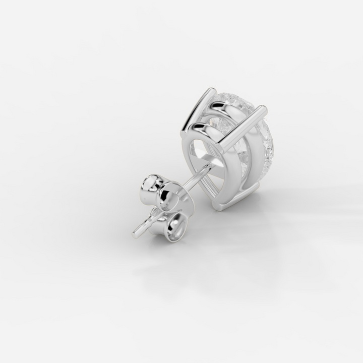 Pear Cut Basket Studs