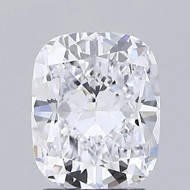 2.00ct Cushion brilliant Lab Grown Diamond (Colour D, Clarity VVS1, IGI Certified)