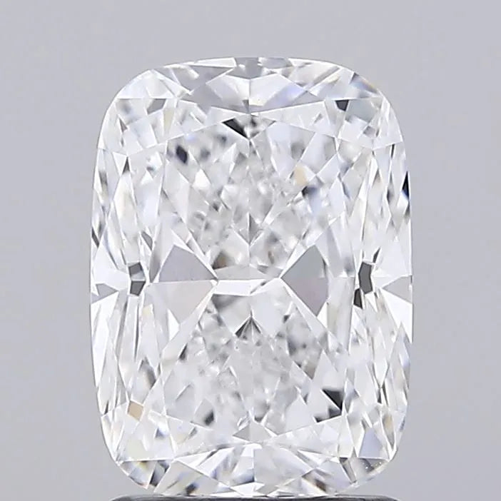 2.00ct Cushion modified Lab Grown Diamond (Colour D, Clarity VVS2, IGI Certified)