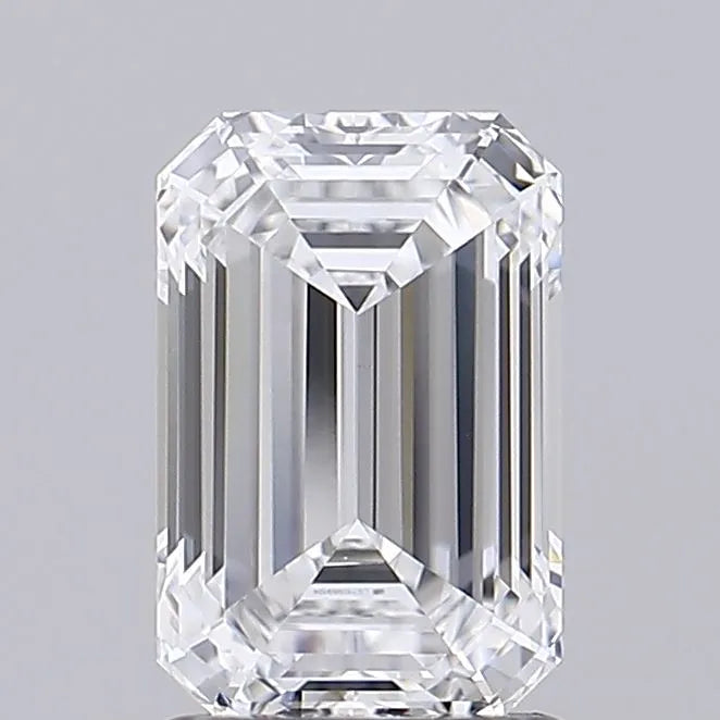 2.00ct Emerald Lab Grown Diamond (Colour D, Clarity VVS2, IGI Certified)