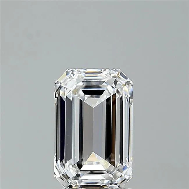 2.00ct Emerald Lab Grown Diamond (Colour D, Clarity VVS2, IGI Certified)