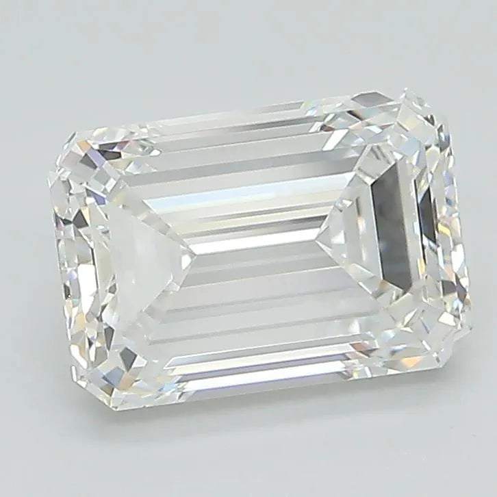2.00ct Emerald Lab Grown Diamond (Colour E, Clarity VVS1, IGI Certified)