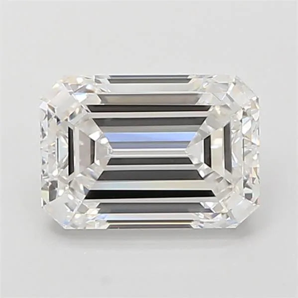 2.00ct Emerald Lab Grown Diamond (Colour E, Clarity VVS2, IGI Certified)