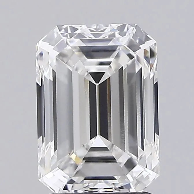 2.00ct Emerald Lab Grown Diamond (Colour E, Clarity VVS2, IGI Certified)