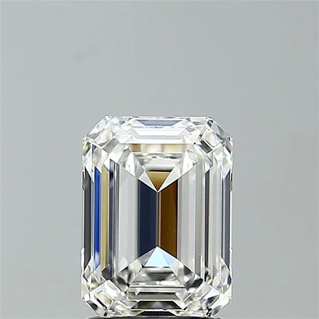 2.00ct Emerald Lab Grown Diamond (Colour F, Clarity VVS2, IGI Certified)