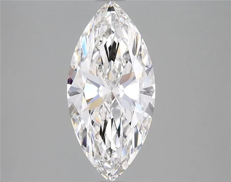 2.00ct Marquise Lab Grown Diamond (Colour E, Clarity VVS2, IGI Certified)