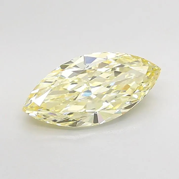 2.00ct Marquise Lab Grown Diamond (Colour Fancy Light Yellow, Clarity VVS2, IGI Certified)