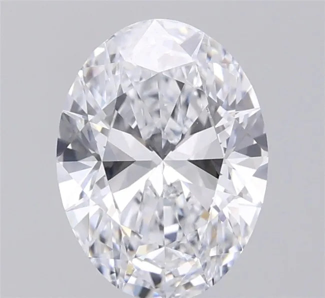 2.00ct Oval Lab Grown Diamond (Colour D, Clarity VVS1, IGI Certified)