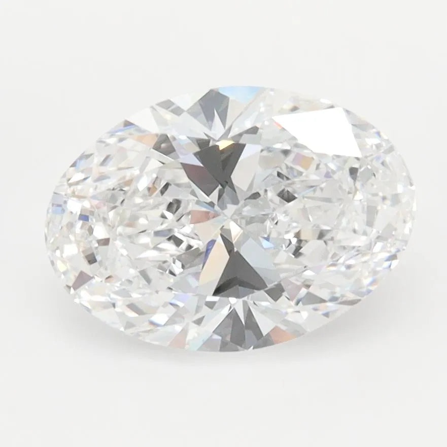 2.00ct Oval Lab Grown Diamond (Colour D, Clarity VVS1, IGI Certified)