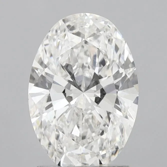 2.00ct Oval Lab Grown Diamond (Colour E, Clarity VVS1, IGI Certified)