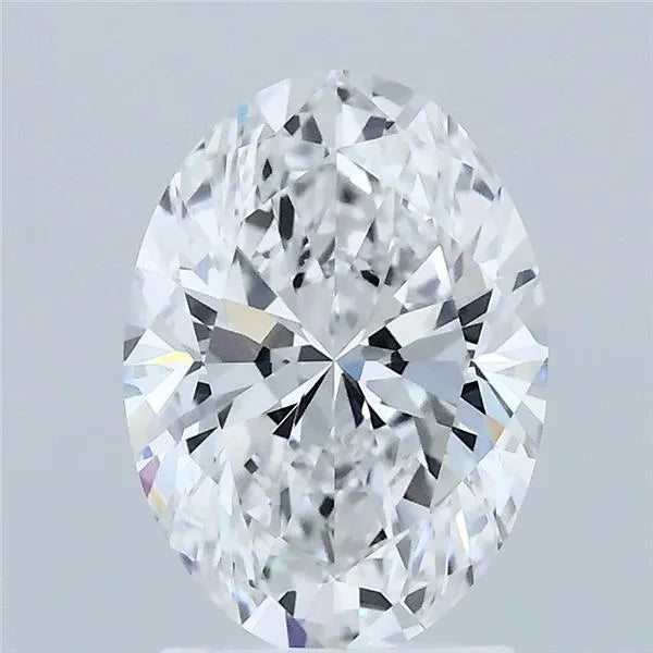 2.00ct Oval Lab Grown Diamond (Colour E, Clarity VVS2, IGI Certified)